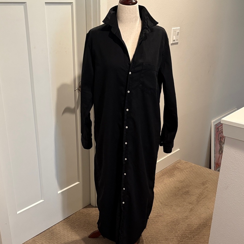 Frank & Eileen Black Long Sleeve Dress